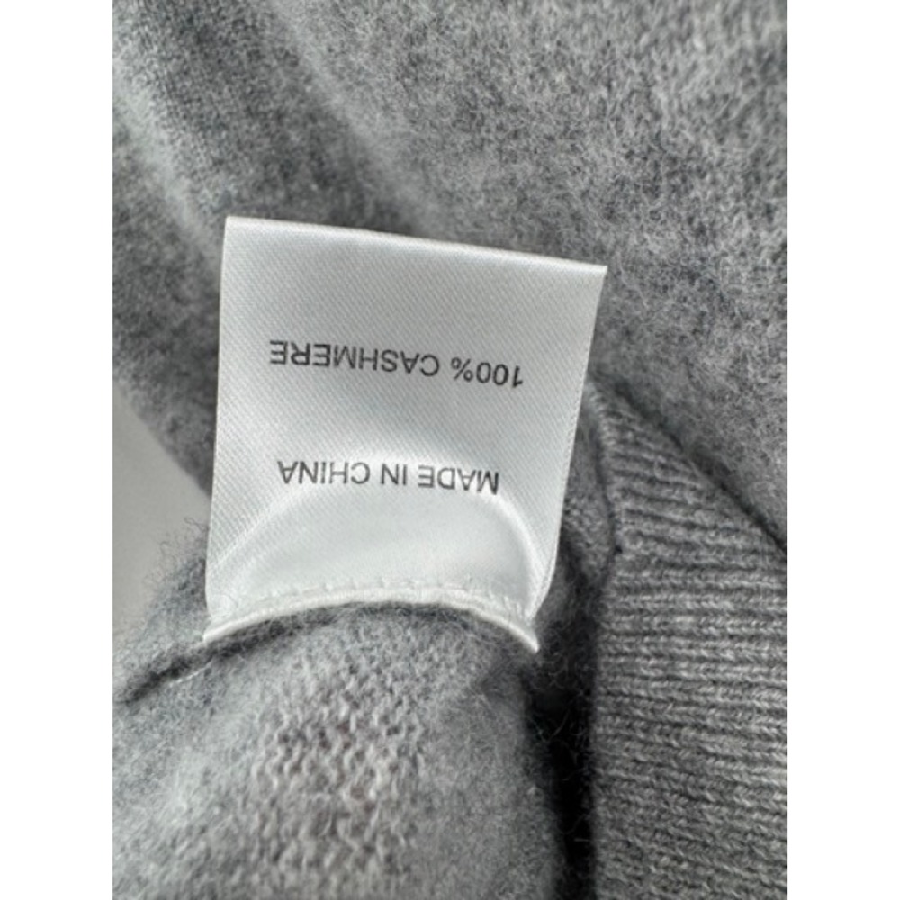 Quince Womens Heather Grey Cashmere Crewneck Raglan Sweater XS Minimalist - Picture 7 of 9